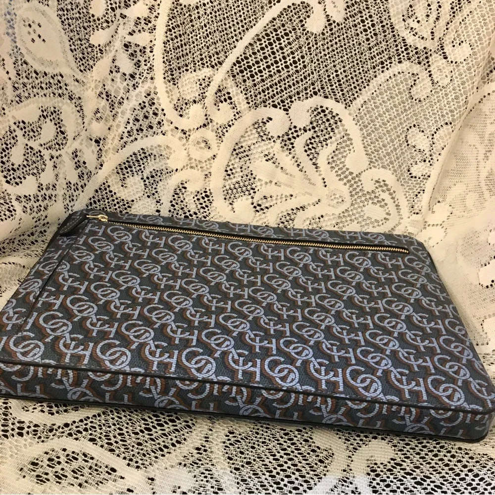 NWT Coach Laptop Sleeve With Coach Monogram Print